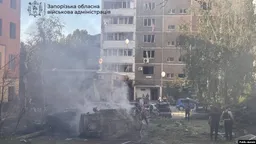 Один человек погиб, более десяти пострадали в результате ударов по Запорожью